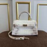 PW-57- Crocodile Leather Bag 0