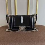 A-212 : Stingray Leather Bag (Boy Mini)
