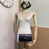 PW-43 - Crocodile Leather Bag
